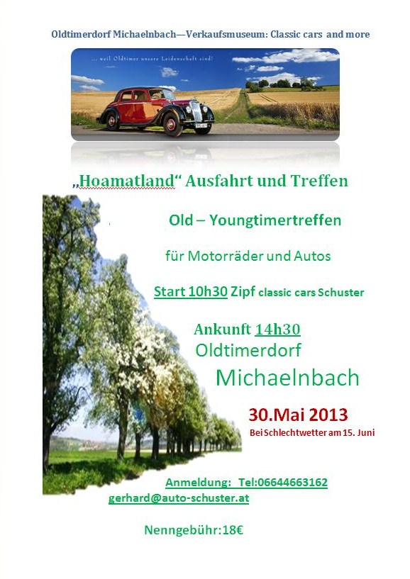 Michaelnbach  Hoamatland Tour 2013 1