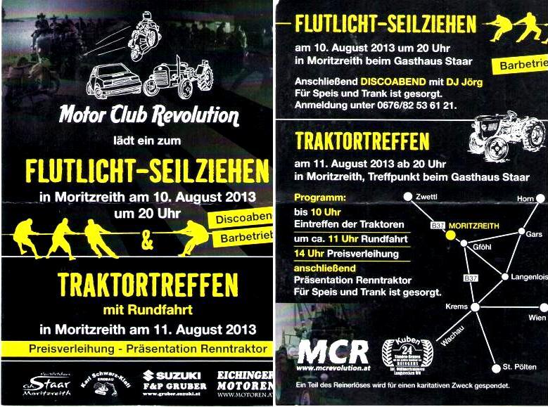 Moritzreith Traktortreffen 11.08.2013