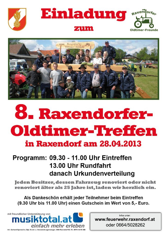 Raxendorf 28. April 2013