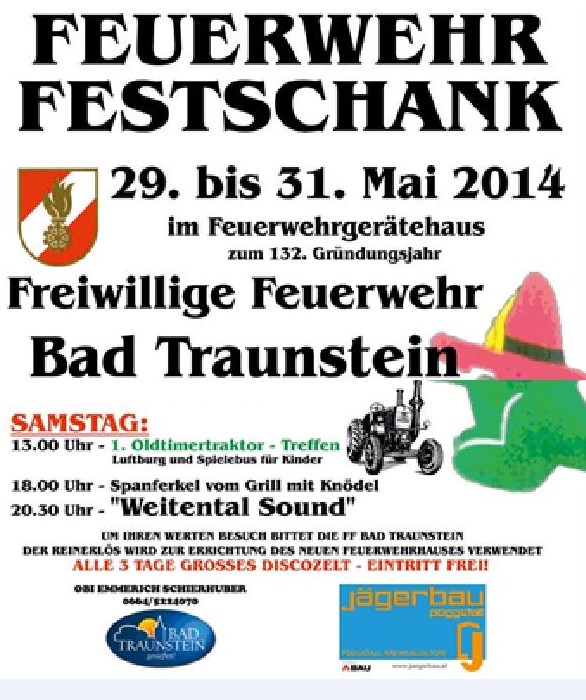 Bad Traunstein Traktor-Oldtimertreffen 31.Mai 2014