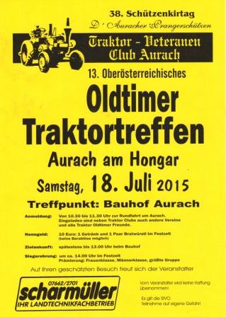 Aurach am Hongar 18. Juli 2015