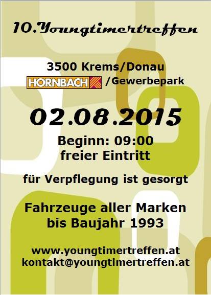 Krems Youngtimertreffen 2. Aug. 2015