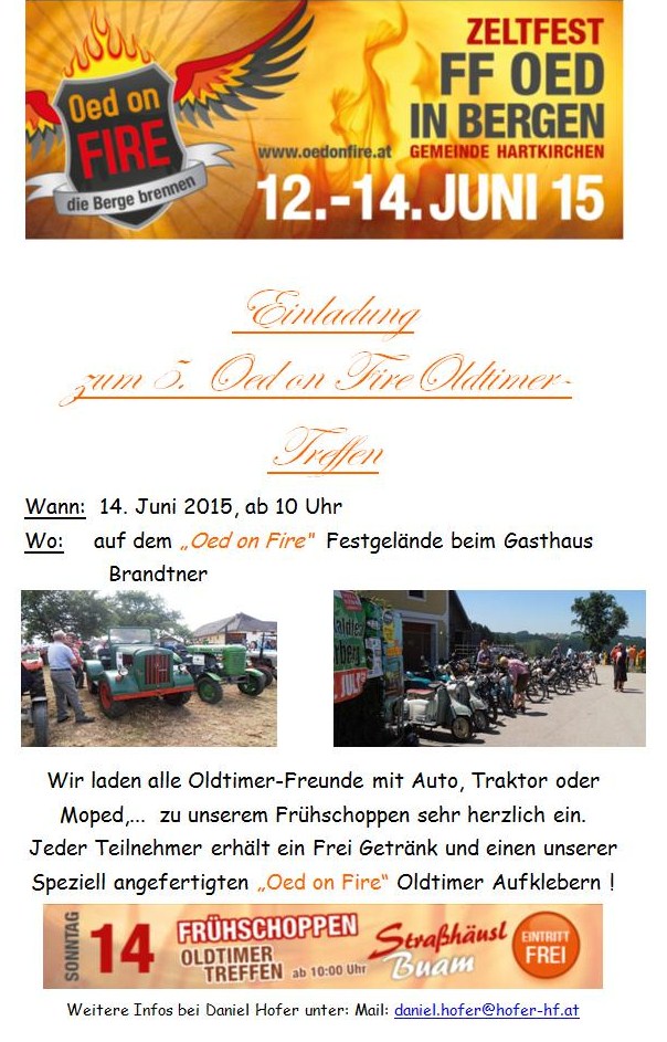 Oed Bergen Oldtimertreffen 14. Juni 2015