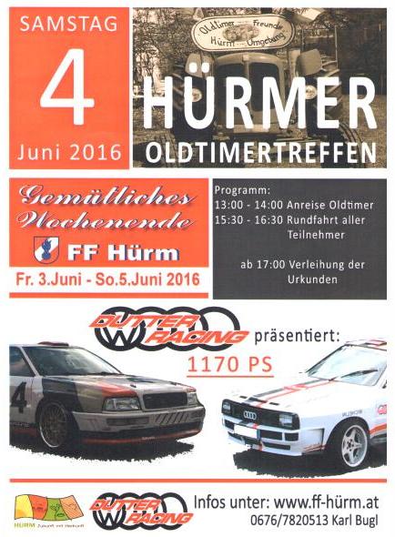 Hürm Oldtimertreffen 4. Juni 2016