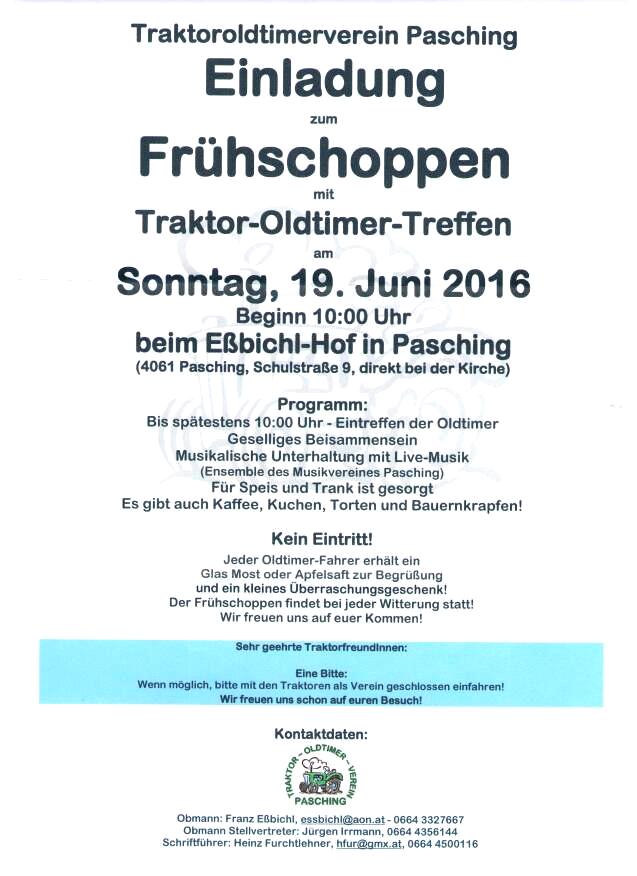 Pasching Oldtimertreffen 19. Juni 2016