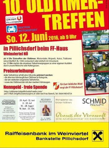 Pillichsdorf Oldtimertreffen 12. Juni 2016