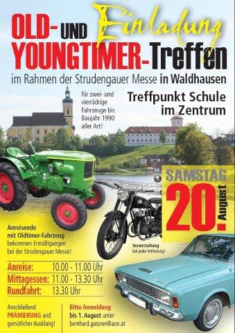 Waldhausen OÖ Old-Youngtimertreffen 20. Aug. 2016