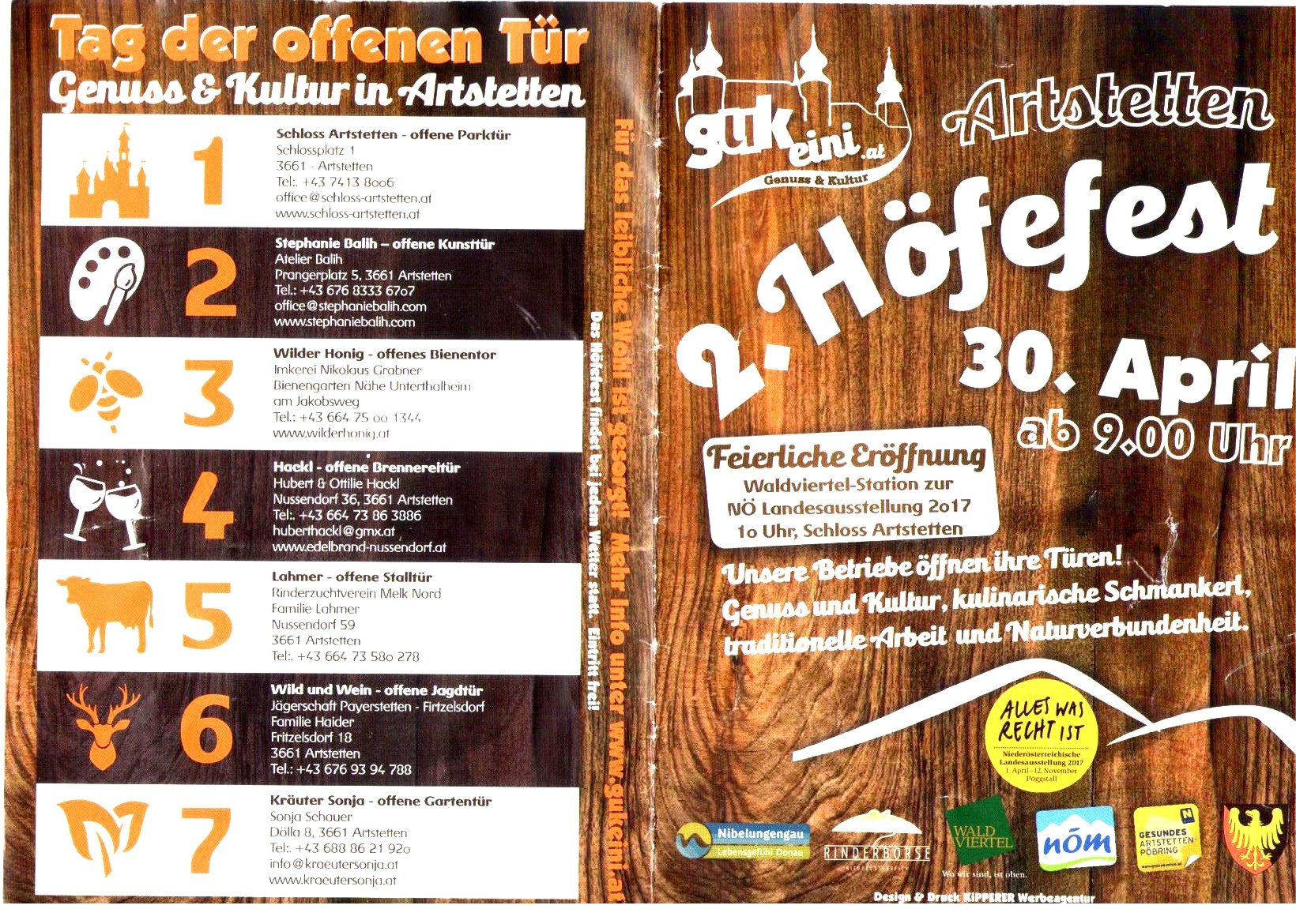 Höfefest Artstetten 30. April 2017