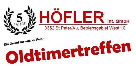 Höfler Oldtimertreffen 13. Mai 2017