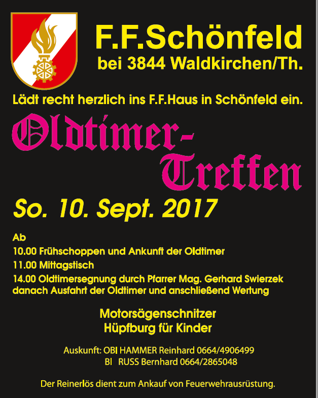 Schönfeld 10. Sept. 2017