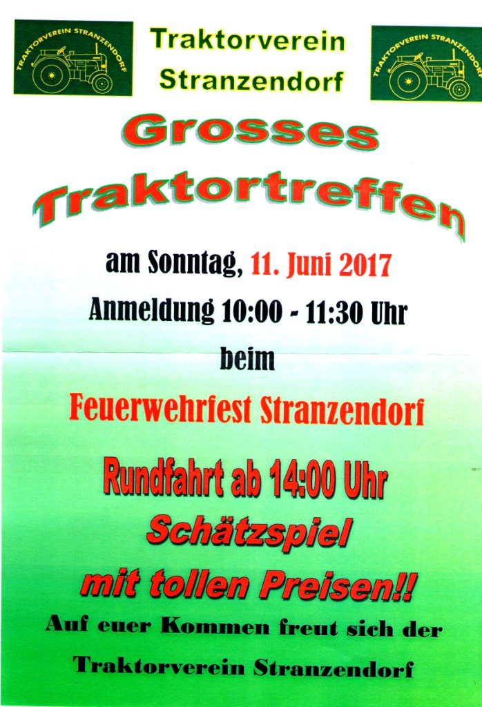 Stranzendorf Oldtimertraktor-Treffen 11 Juni 2017