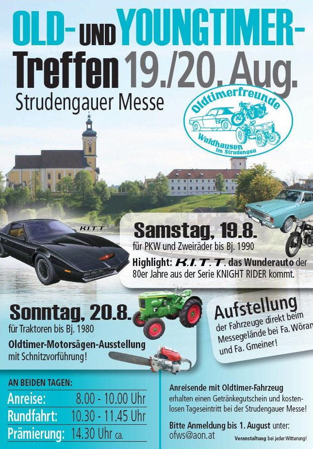 Waldhausen Oldtimertreffen 19. u. 20. August 2017