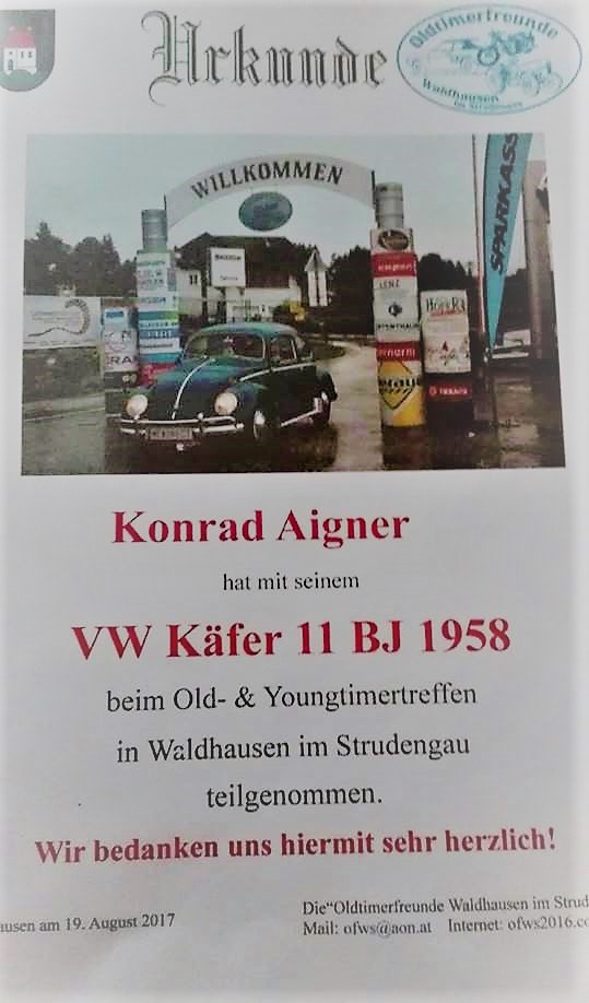 29. Waldhausen Auto Oldi-Treffen 19. Aug. 2017 3